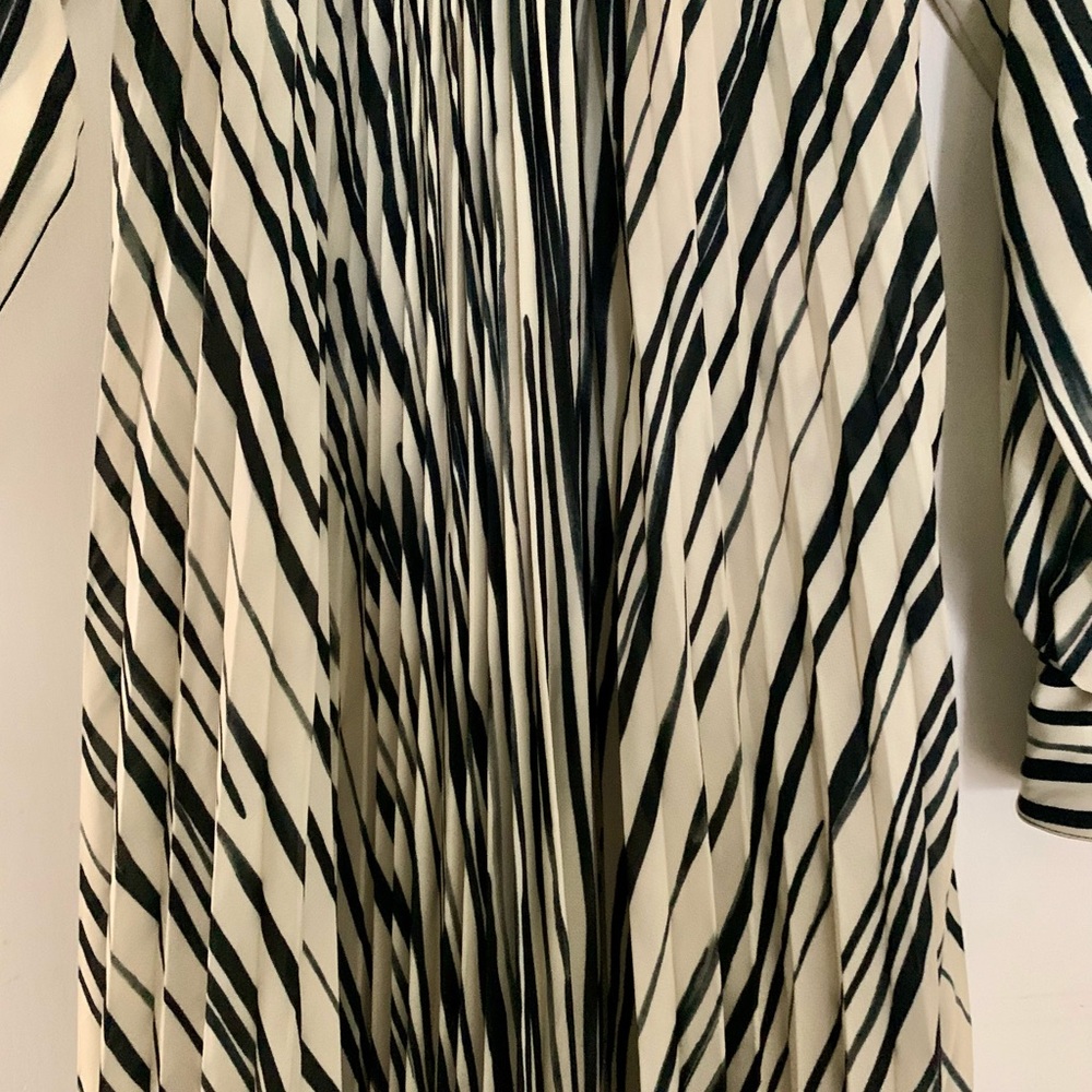 Proenza Schouler ‘Carol’ Black and White Striped Dress, Size 4, NWT - Picture 11 of 11